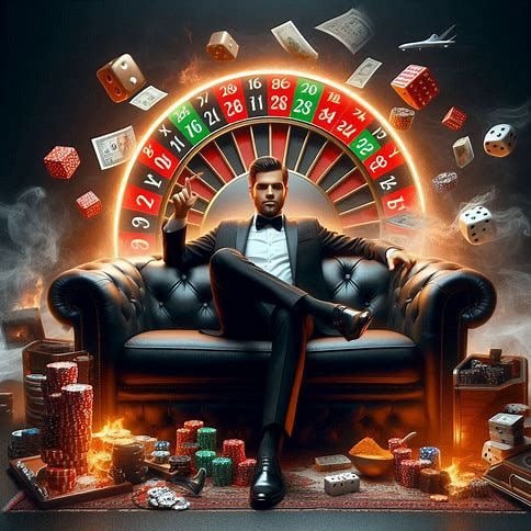 Lightning Roulette wheel on dolantogell showing multiplier values on struck numbers